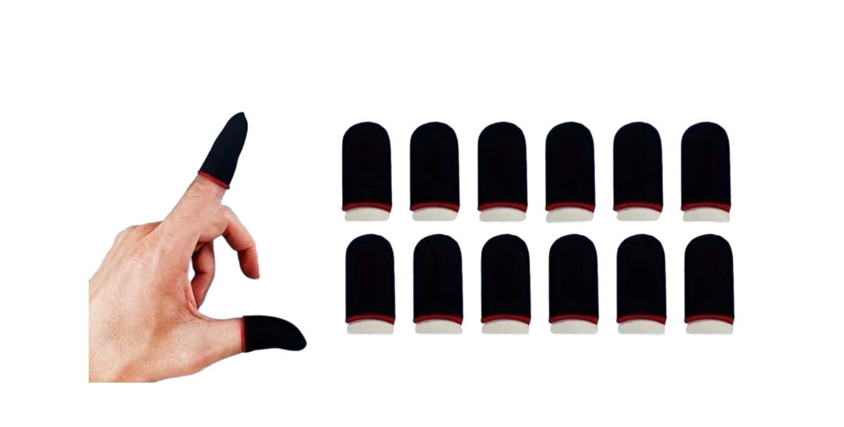 Guantes para dedos anti sudor