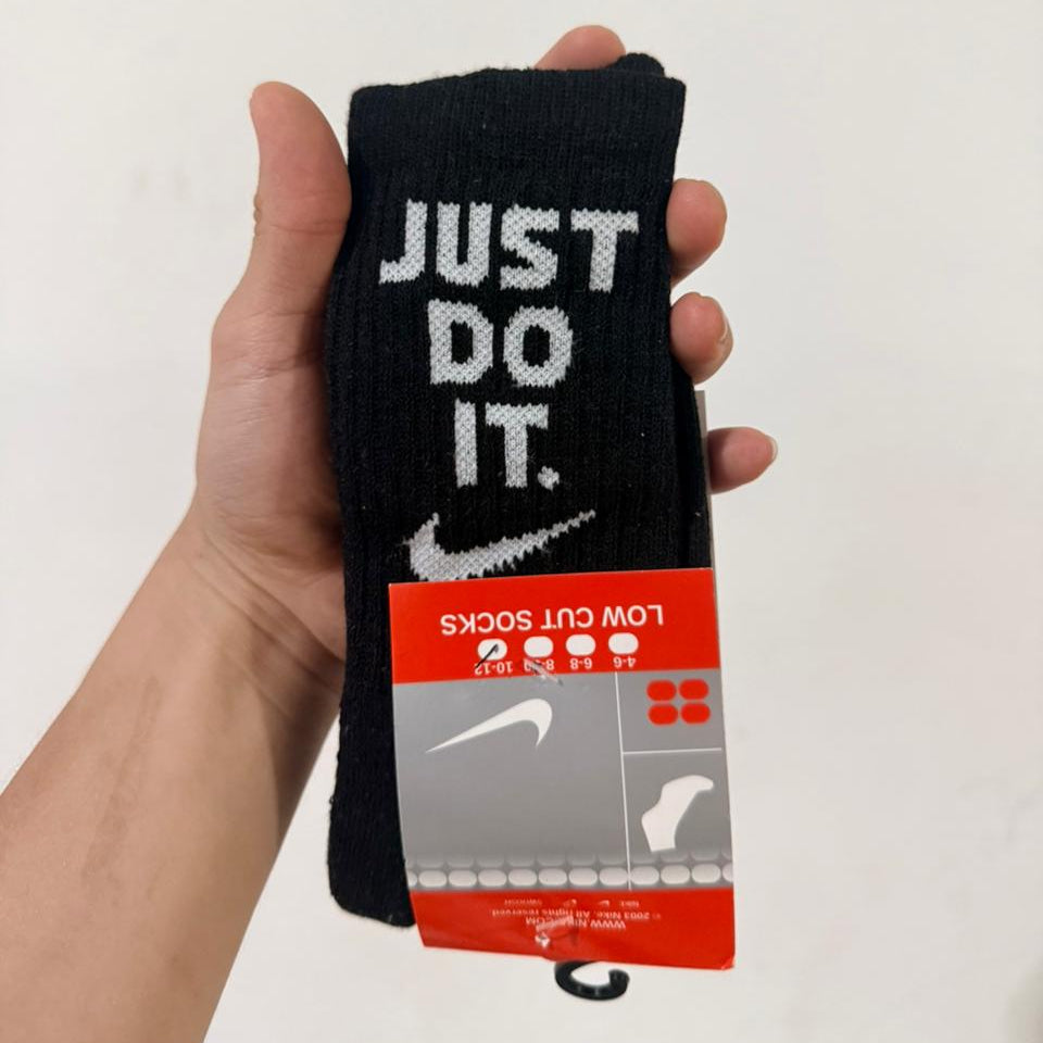Medias Nike Just Do It Black